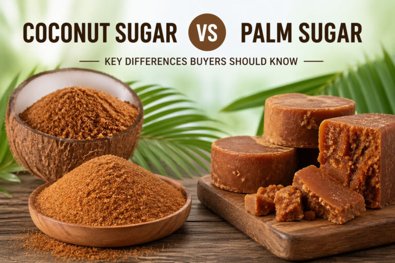 coconut sugar vs palm sugar