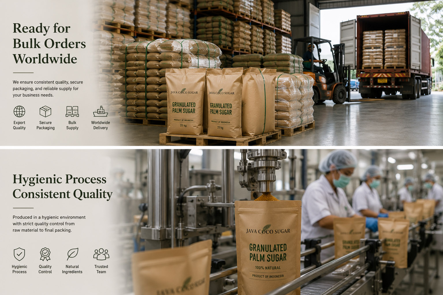 Granulated Palm Sugar Supplier for Bulk (2025)