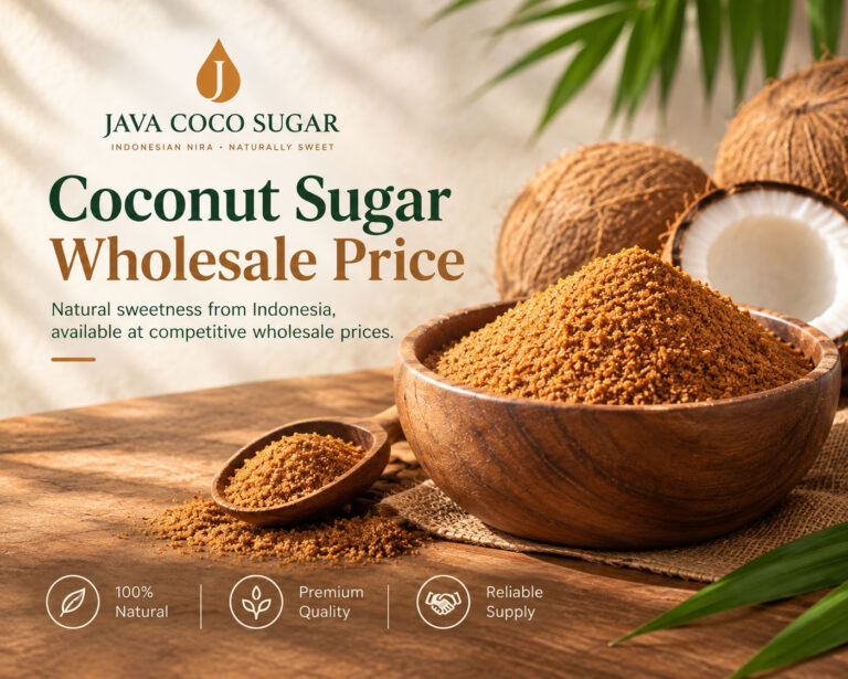 Coconut sugar wholesale price for bulk B2B buyers